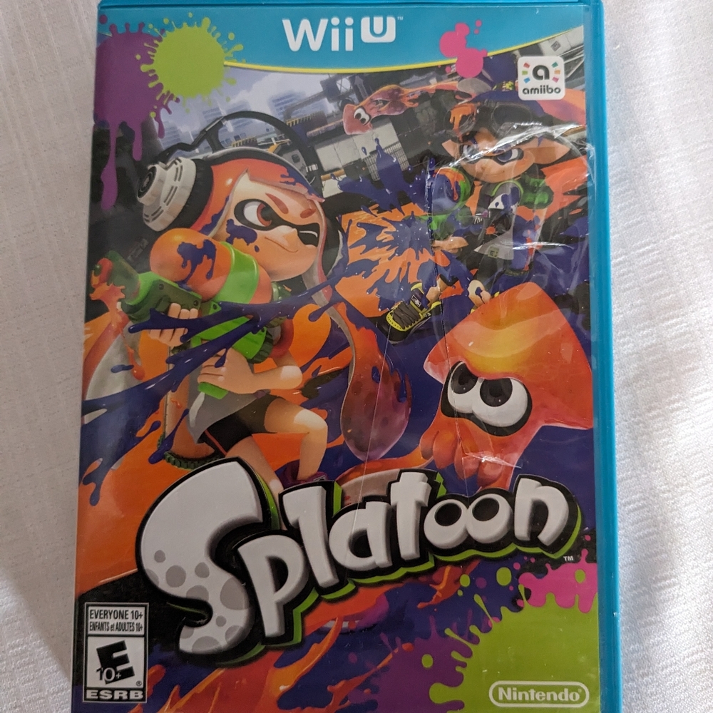 Splatoon Wii U video game Nintendo